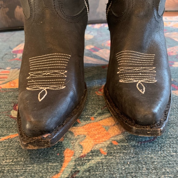 IDYLLWIND WOMEN'S GWENNIE NILO TALL LEATHER WESTERN BOOTS - SNIP TOE - Picture 7 of 12